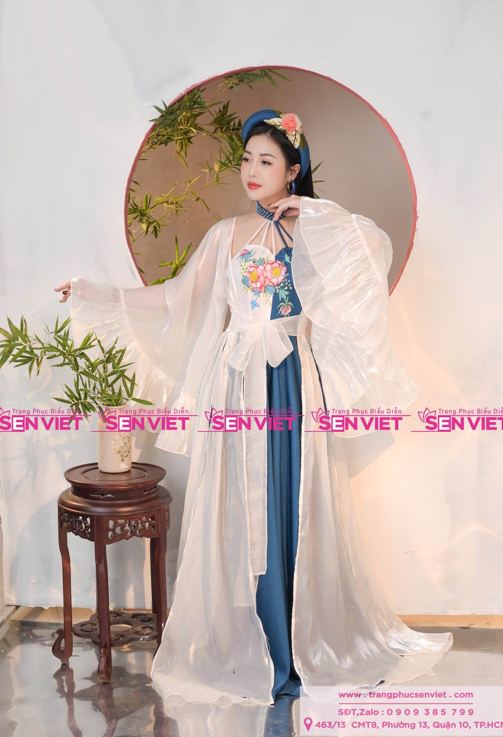 Tứ Thân Thiết Kế - Khoác trắng